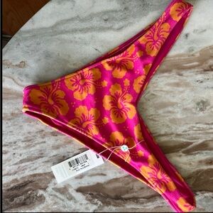 NWT frankiesbikinis Enzo Terry Bottoms